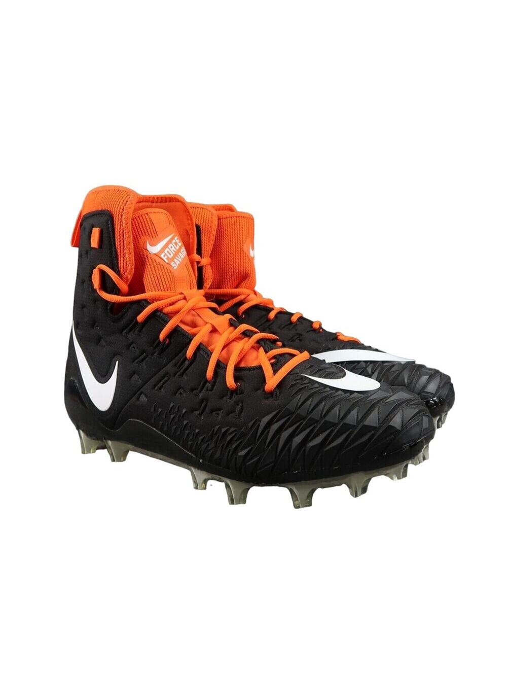 Nike Shoes Mens 14.5 Cleats Football Force Savage Elite TD Sport High Top Orange